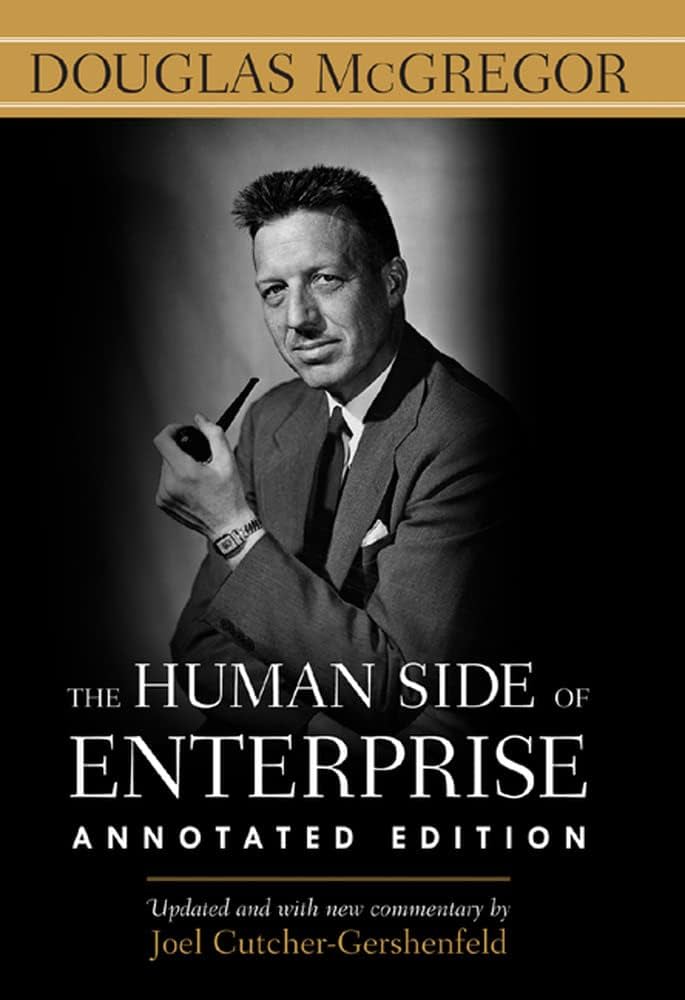 Couverture de The Human Side of Enterprise de Douglas McGregor, édition annotée